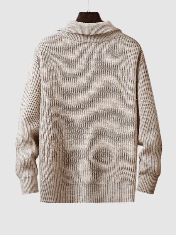 Aurel | Pull Homme Tricot Zippé Mi-longueur - Image 11