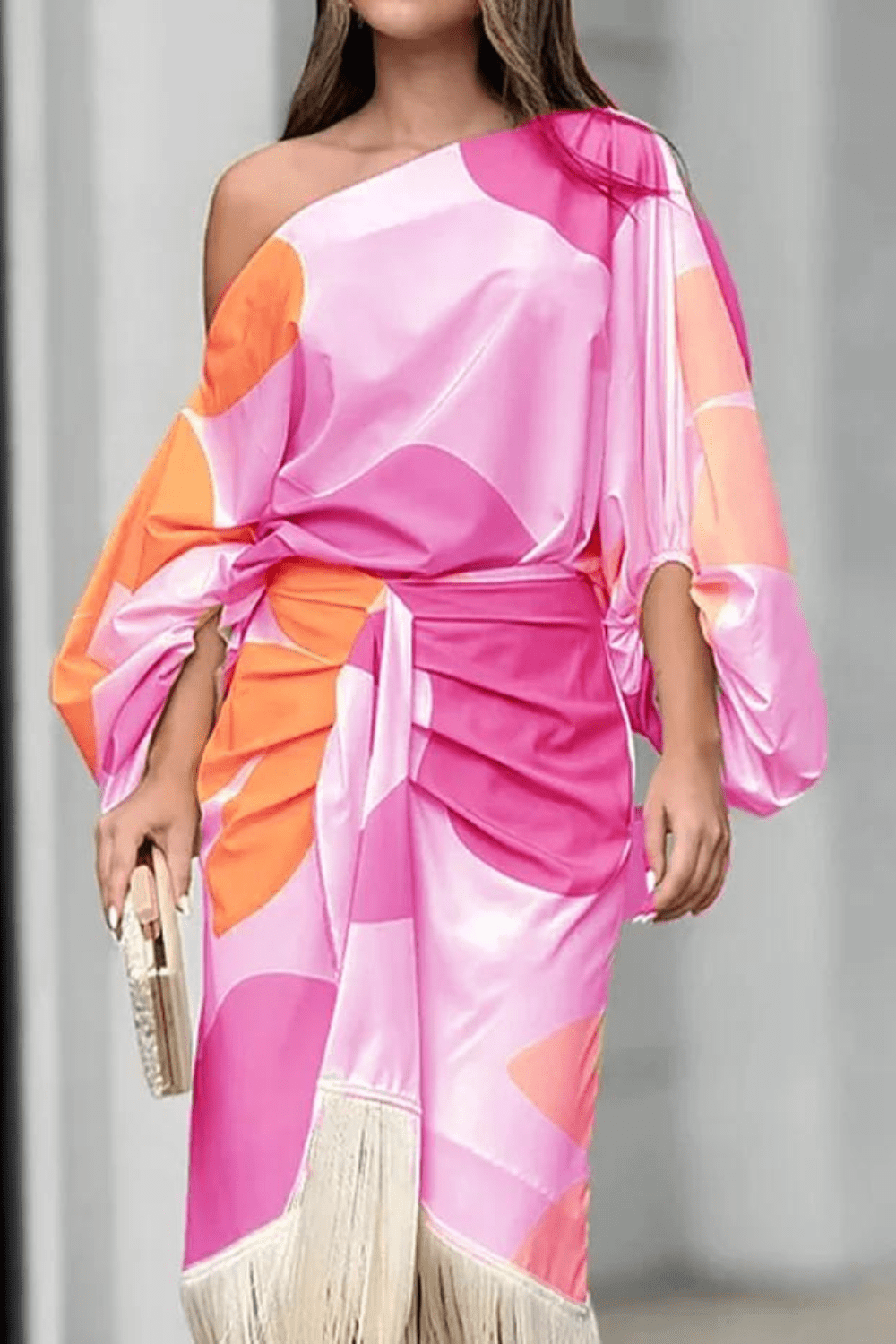 Léonie | Ensemble duo imprimé Lila pour un style chic - Image 12