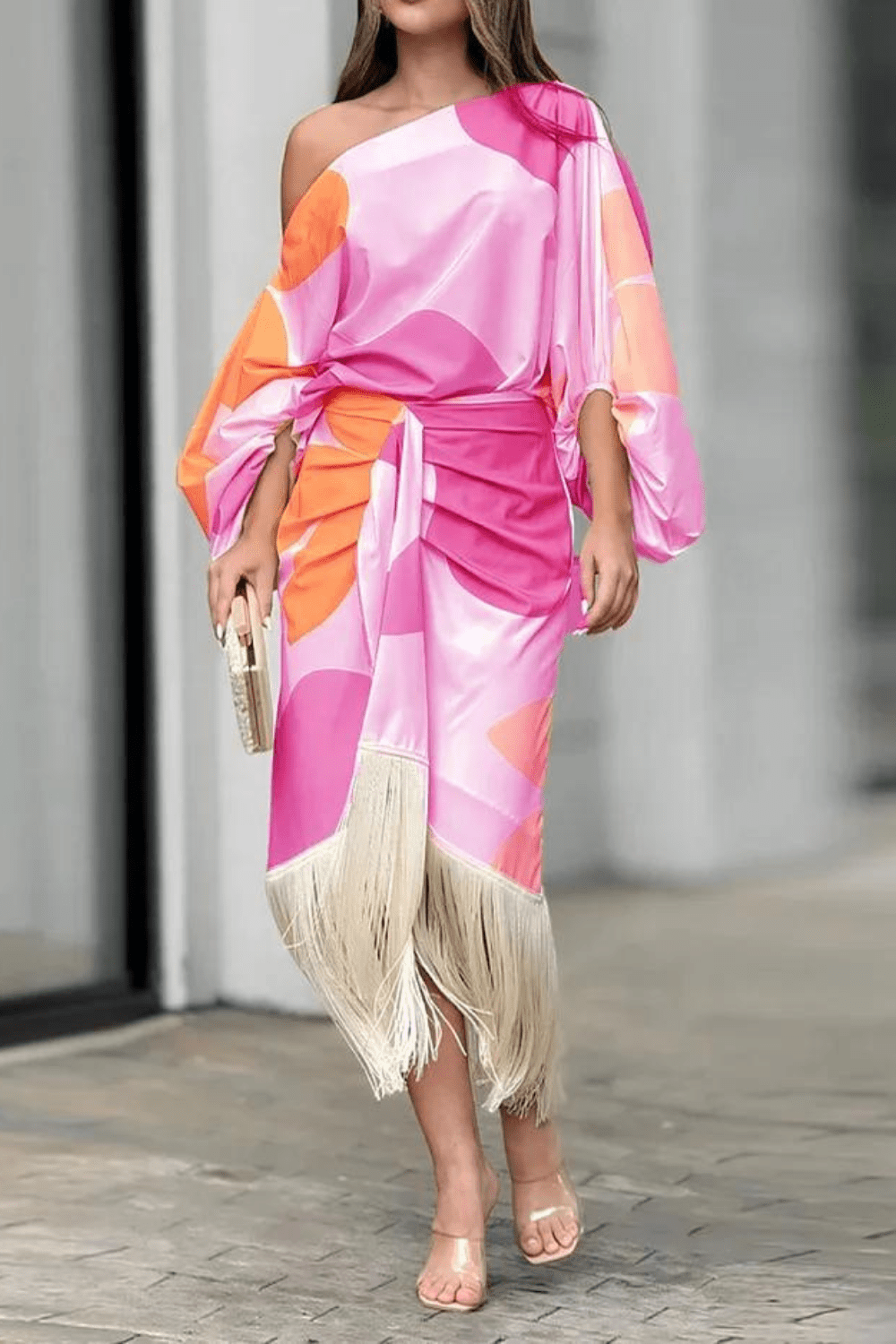 Léonie | Ensemble duo imprimé Lila pour un style chic - Image 11
