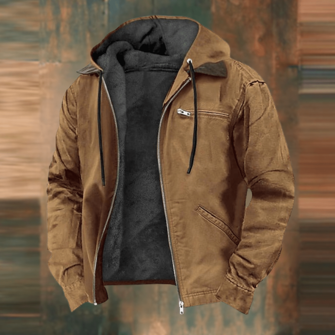 Rodolphe | Veste Homme à Capuche Zippée Intégrale - Image 1