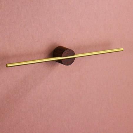 Moderne Metal Håndklædeholder Stativ med Justerbar Stang – Elegant Design til Badeværelset