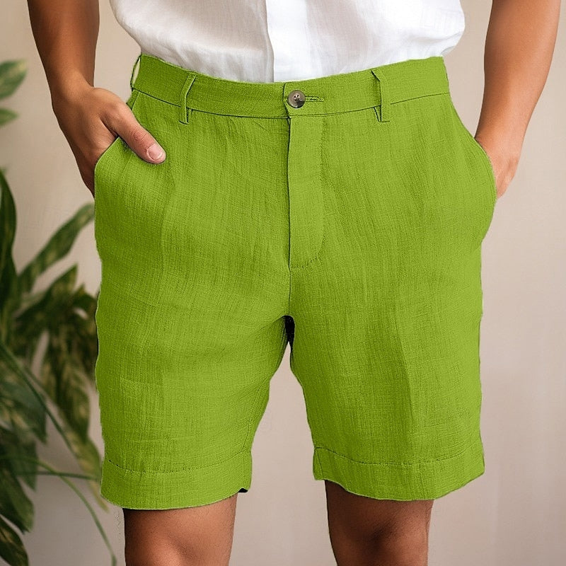 Luc | Shorts en lin pour hommes - Image 3