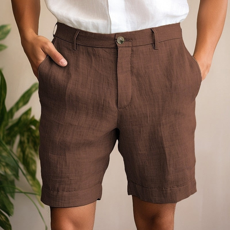 Luc | Shorts en lin pour hommes - Image 4