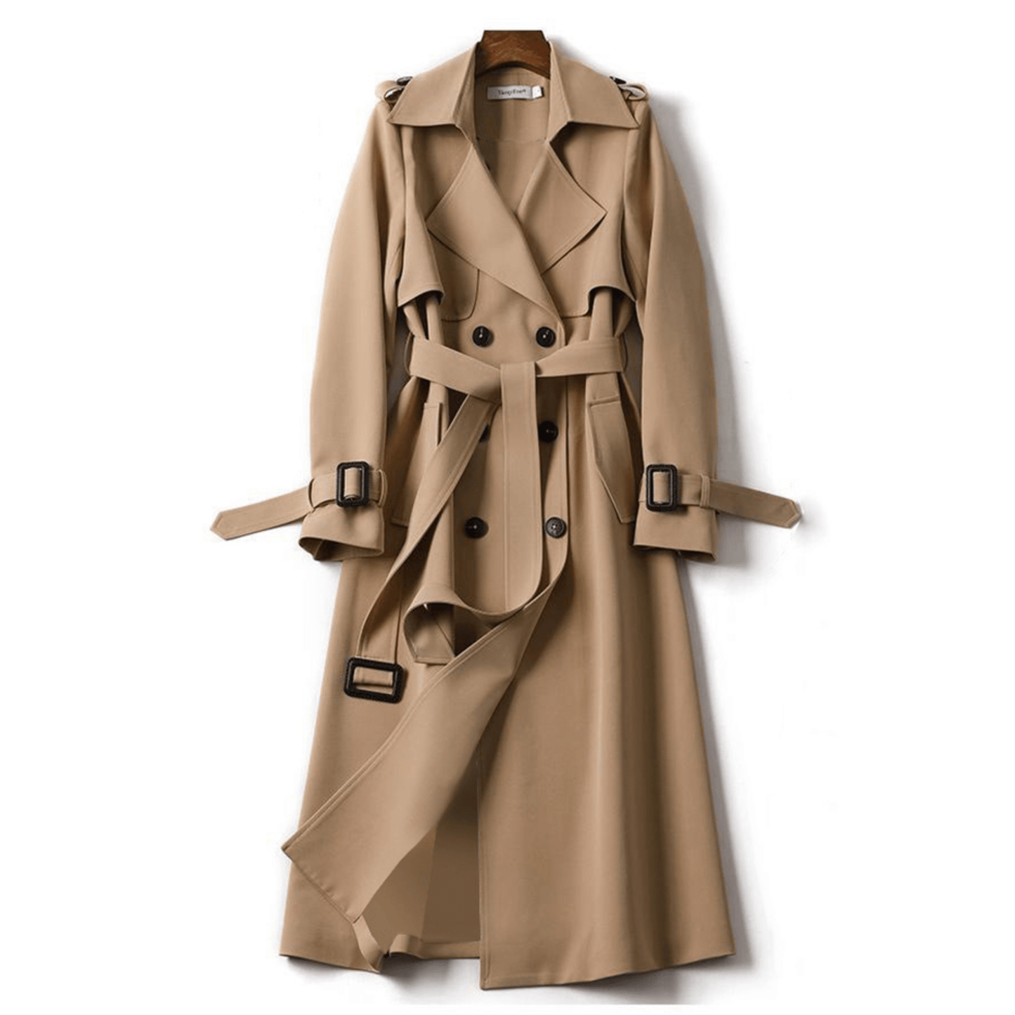 Isadora | Manteau Long Ceinturé Femme - Image 6