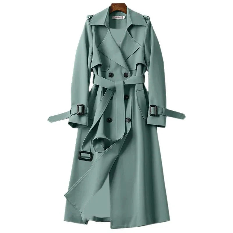 Isadora | Manteau Long Ceinturé Femme - Image 4