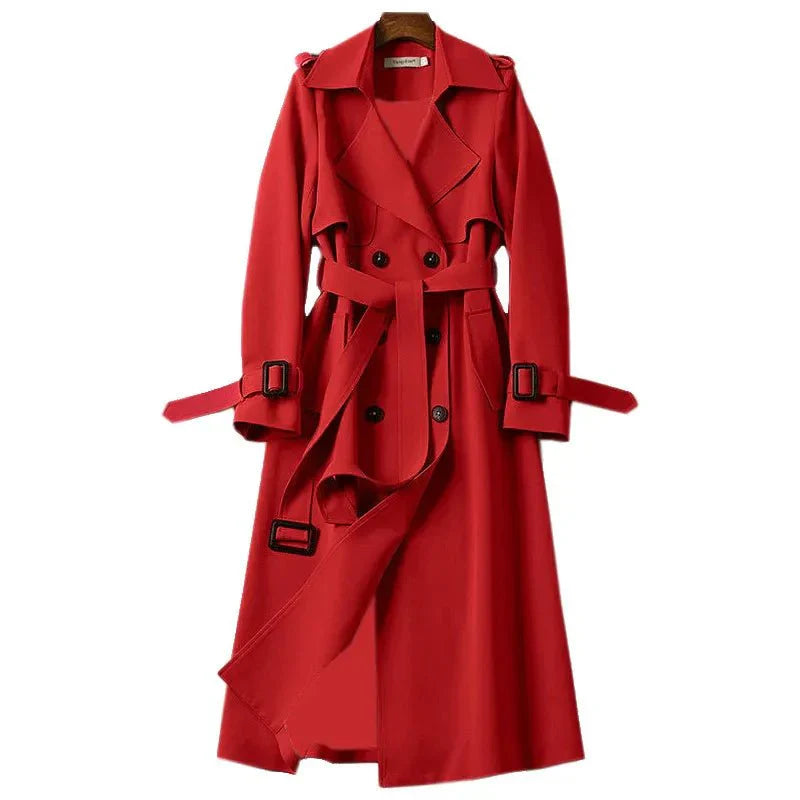 Isadora | Manteau Long Ceinturé Femme - Image 5