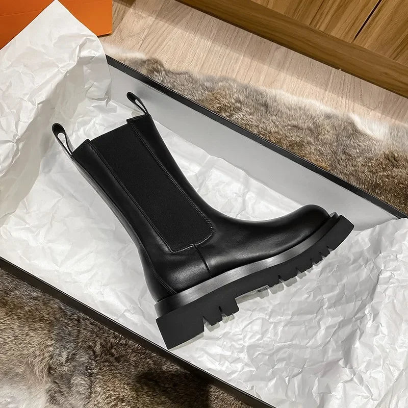 Margot | Bottines Chelsea à plateforme pour femmes - Image 4