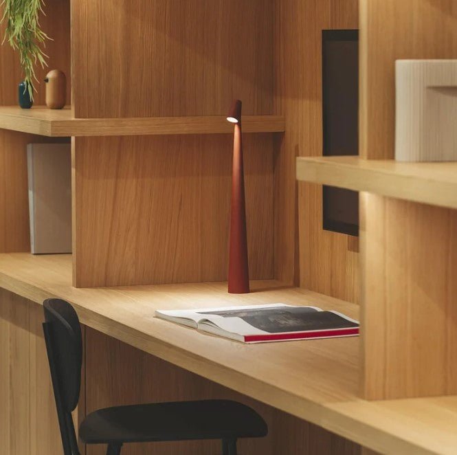Nordisk Minimalistisk Design Stemningslampe | Trådløs | LED | Læselampe | Middagslampe
