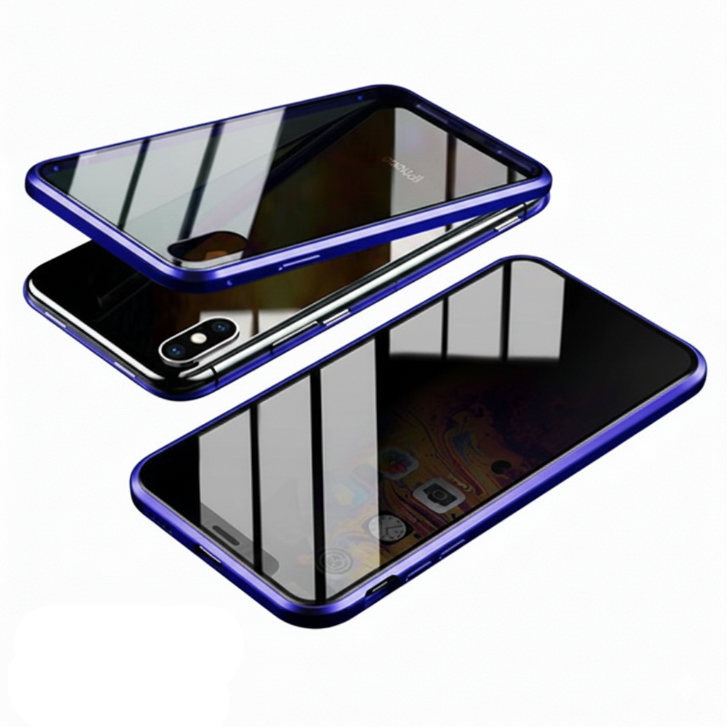 PhoneProtect: Magnetisk Dobbelt-Sidet Telefonbeskyttelsesskal