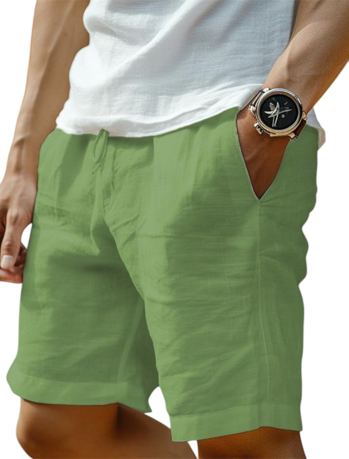 Mathieu | Short en lin pour le confort et la polyvalence - Image 1