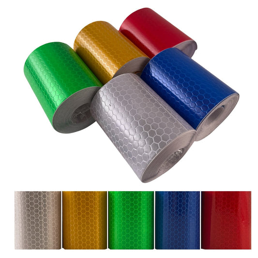 Reflekterende Tape 5 cm x 3 meter (Tilgængelig i flere forskellige farver)