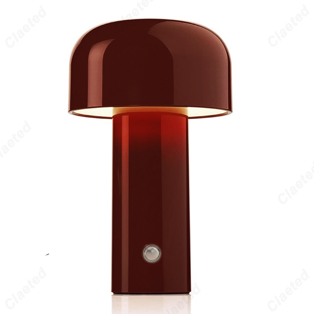 Retro Design LED Bordlampe Trådløs med Berøring (USB)