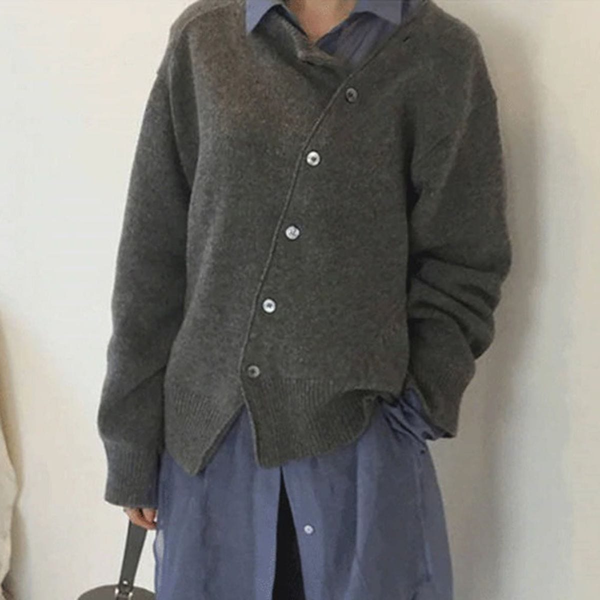 Mara | Cardigan Boutonné Oversize Femme - Image 6