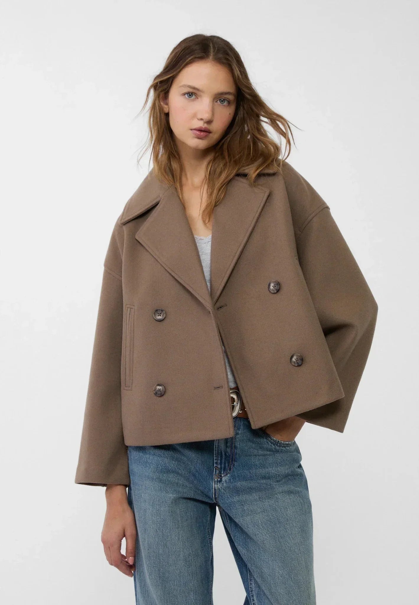 Mae | Caban croisé oversize pour femme - Image 19