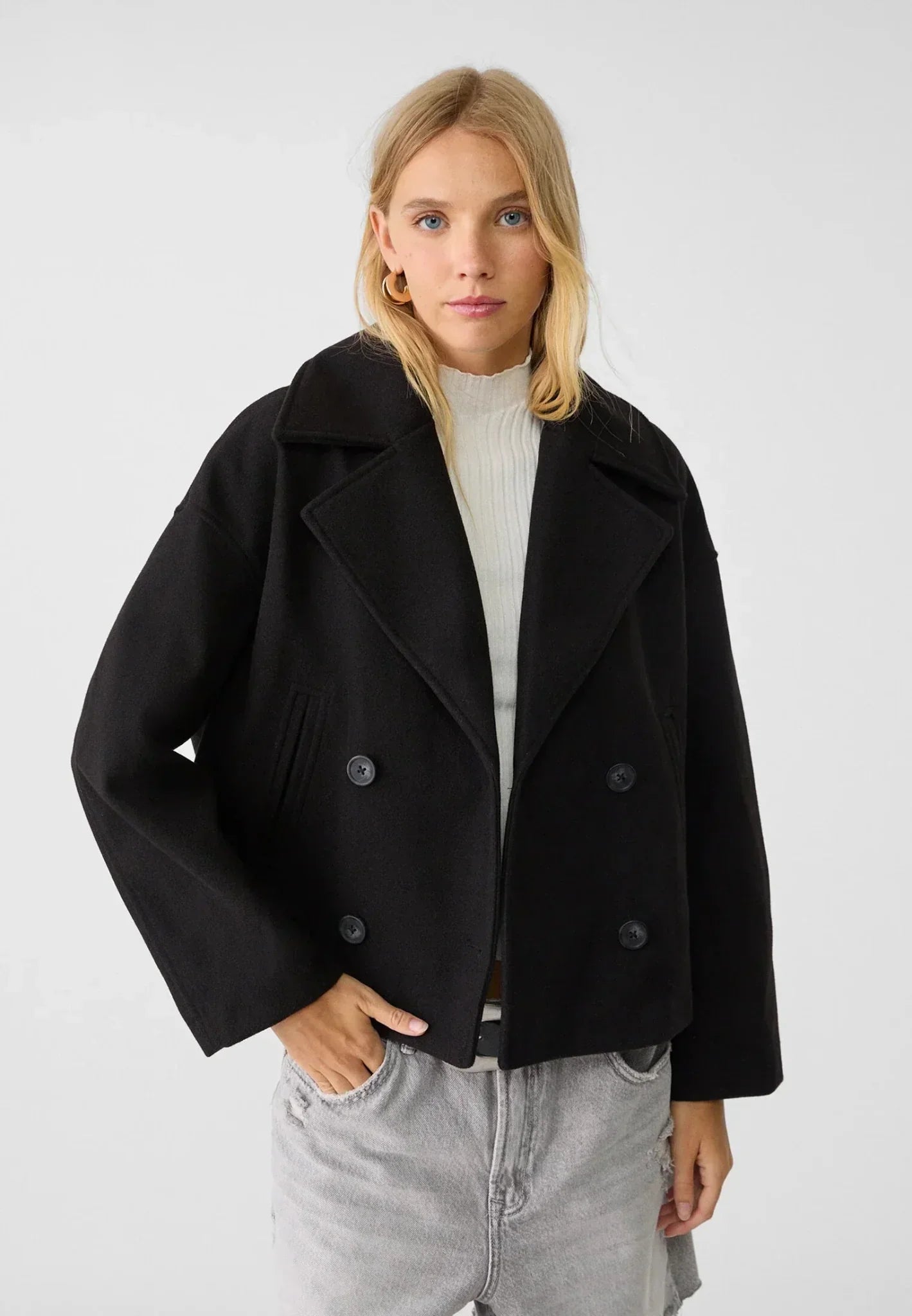 Mae | Caban croisé oversize pour femme - Image 5