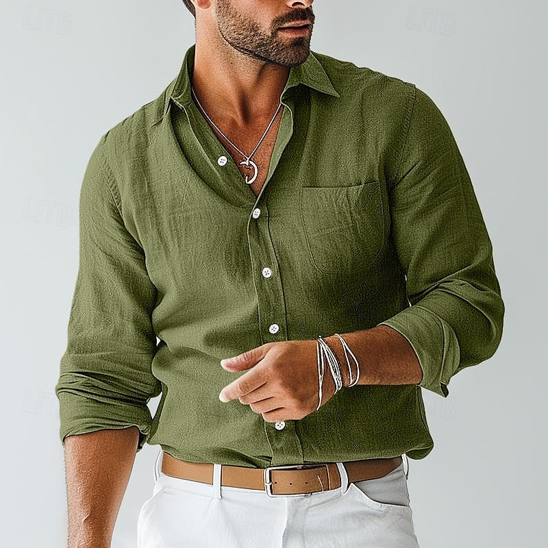 Rami | Chemise d'été en lin Confortable et fraîche - Image 2