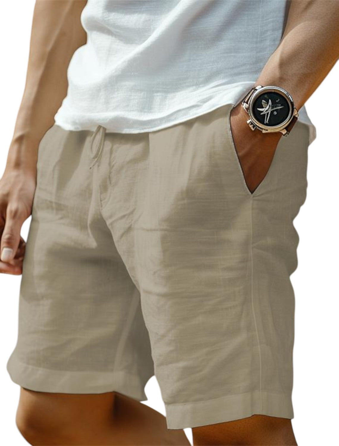 Mathieu | Short en lin pour le confort et la polyvalence - Image 4