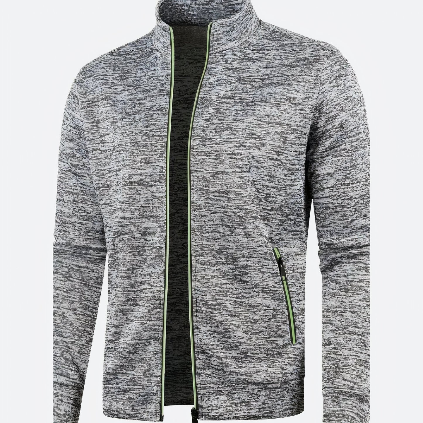 Élie | Veste de survêtement homme slim zippée intégrale - Image 1