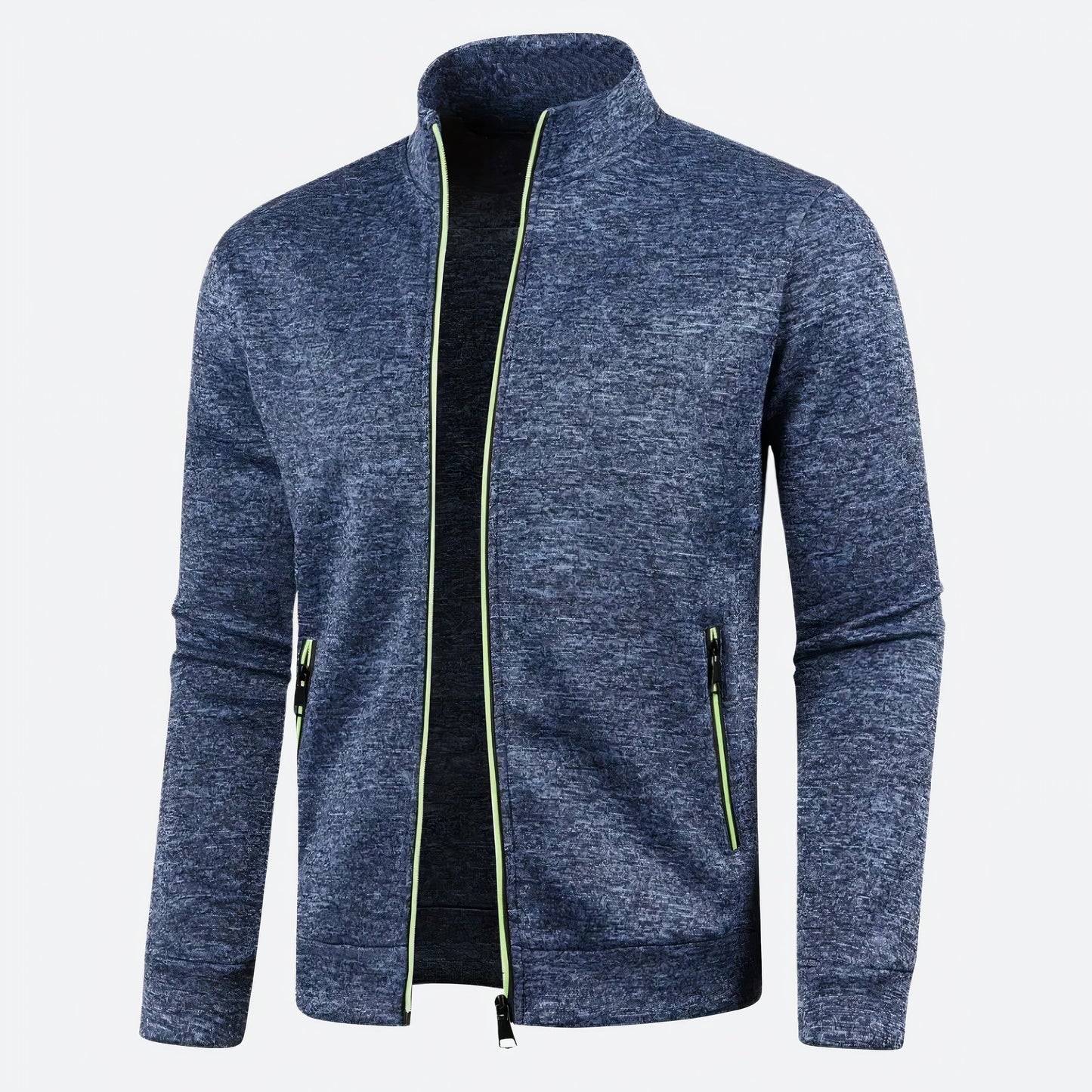 Élie | Veste de survêtement homme slim zippée intégrale - Image 2