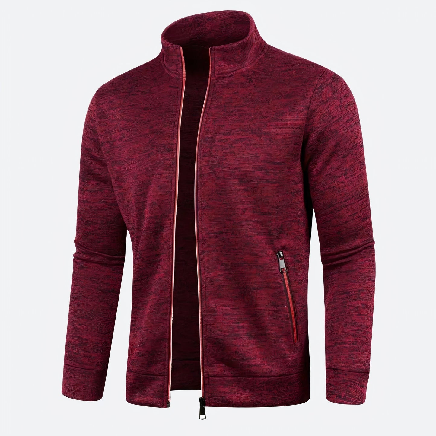Élie | Veste de survêtement homme slim zippée intégrale - Image 9