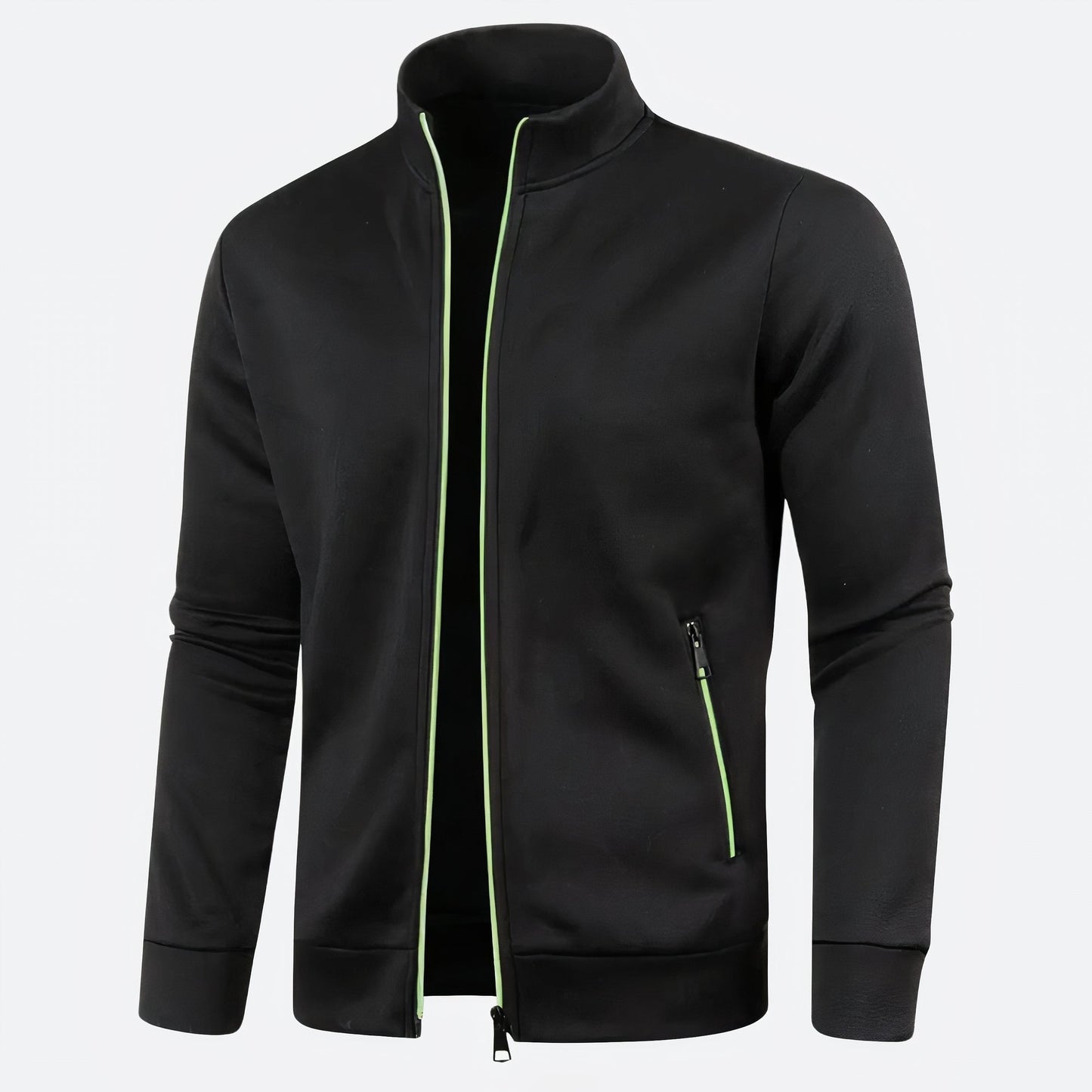 Élie | Veste de survêtement homme slim zippée intégrale - Image 5