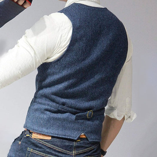 Stilfuld Casual Herre Vest | Alsidig Forår/Sommer