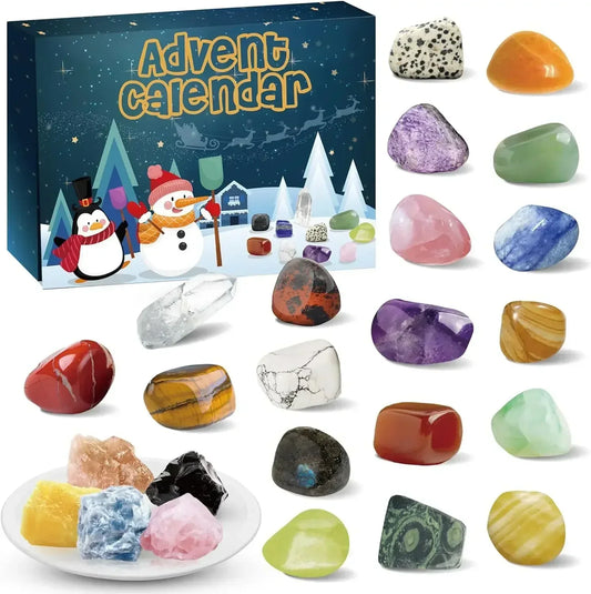 StoneMagic | Julekalender – 24 Naturlige Krystal Skatte