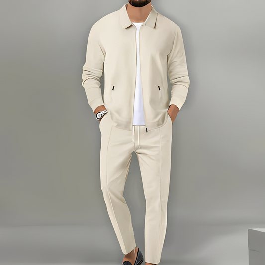 Image of Teodor | Herre Tracksuit Sæt med Lynlås