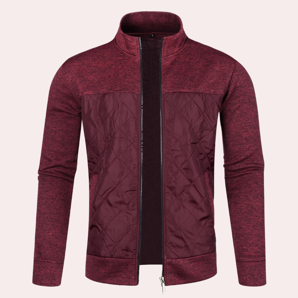 Stéphane | Veste matelassée zippée pour homme - Image 1