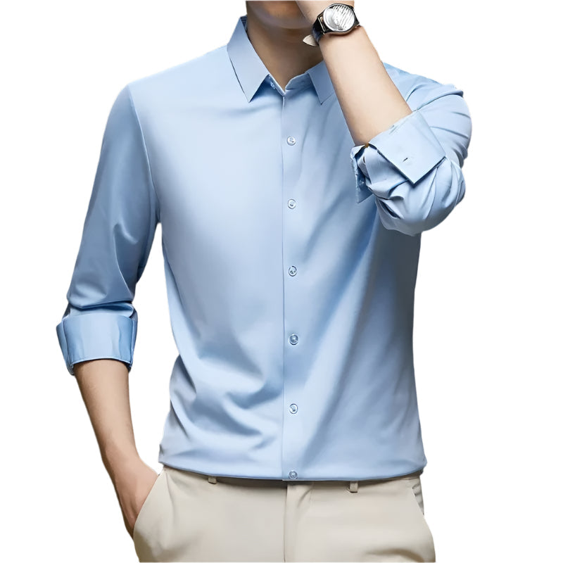 Pascal | Chemise d'affaires décontractée infroissable pour hommes - Image 2