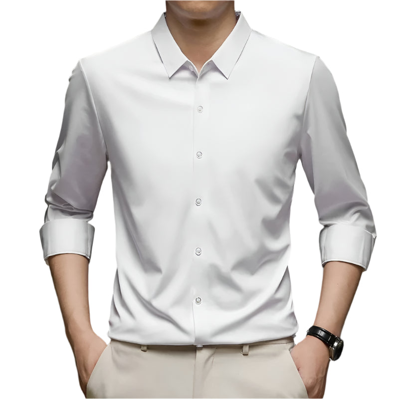 Pascal | Chemise d'affaires décontractée infroissable pour hommes - Image 5
