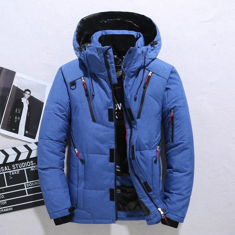 Djibril | Veste matelassée à capuche pour homme - Image 4
