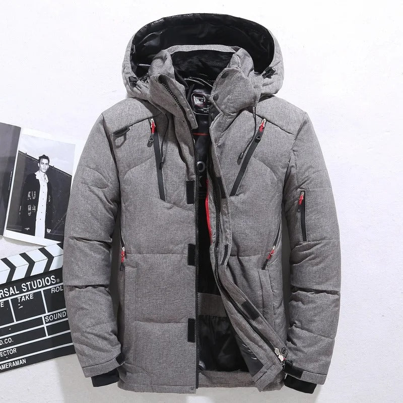 Djibril | Veste matelassée à capuche pour homme - Image 1