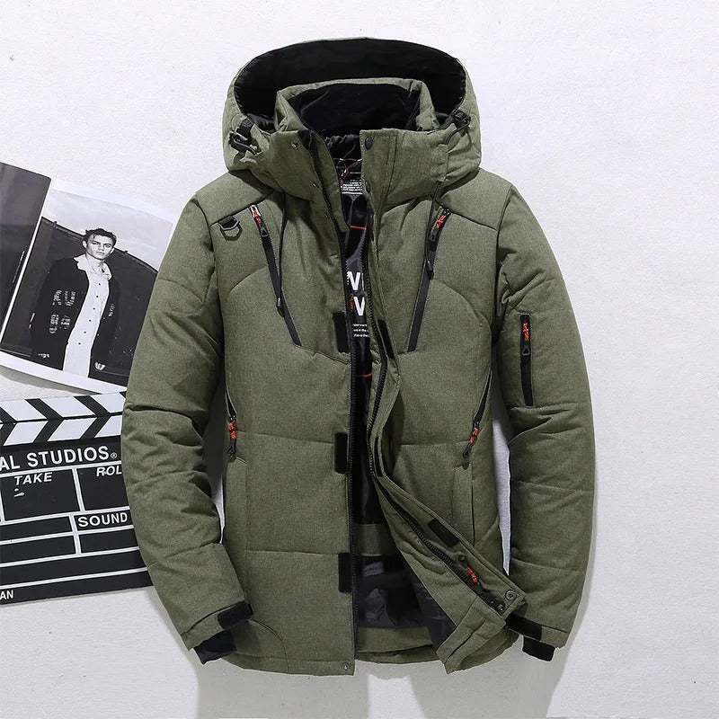 Djibril | Veste matelassée à capuche pour homme - Image 3