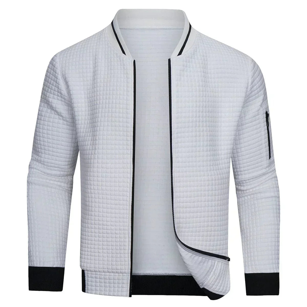 Patrick | Blouson aviateur zippé homme coupe slim - Image 4