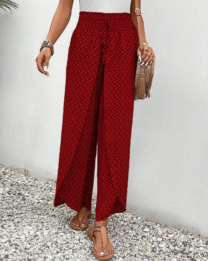 Gisèle | Pantalon léger, fluide et décontracté avec taille élastique - Image 6
