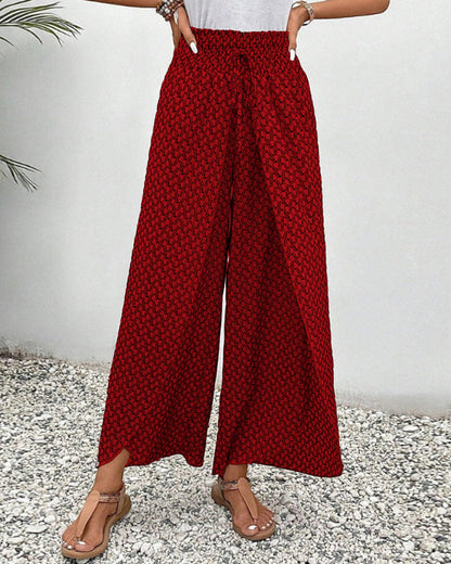 Gisèle | Pantalon léger, fluide et décontracté avec taille élastique - Image 7