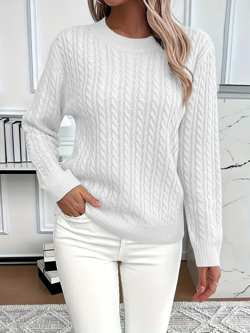 Barbara | Pull ajusté à manches longues pour femme - Image 7