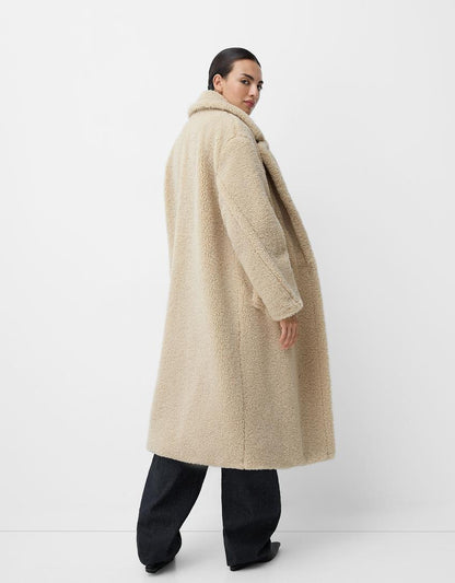 Dorine | Manteau Teddy Oversize Femme - Image 3