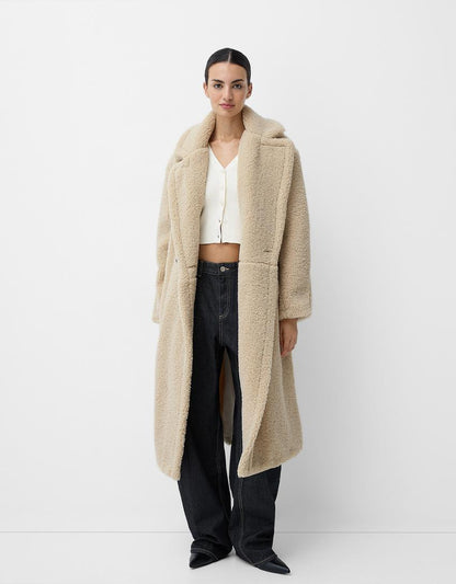 Dorine | Manteau Teddy Oversize Femme - Image 2
