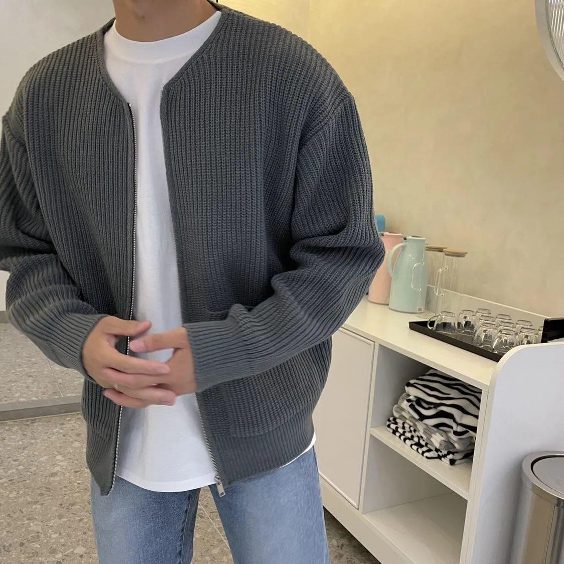 Timothée | Cardigan en maille élégant pour hommes - Image 5