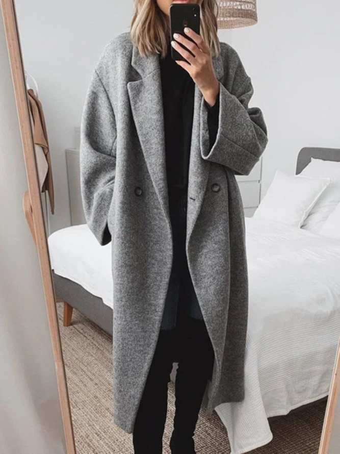 Valérie | Manteau Long Oversize Femme - Image 4