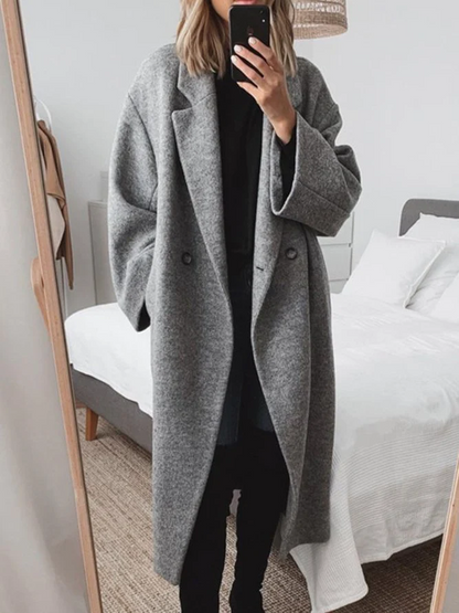 Valérie | Manteau Long Oversize Femme - Image 4