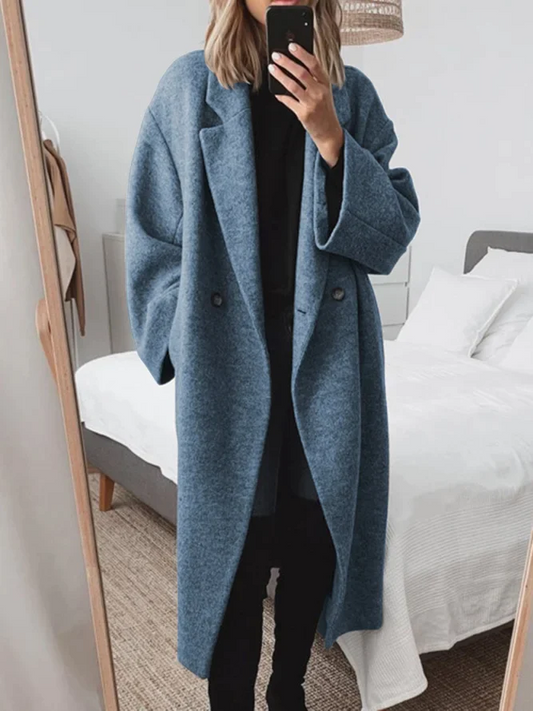 Valérie | Manteau Long Oversize Femme - Image 2