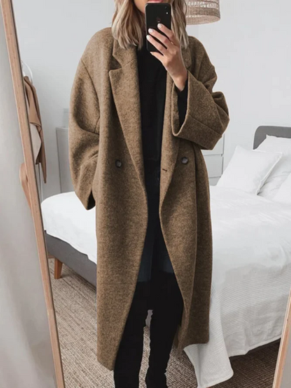 Valérie | Manteau Long Oversize Femme - Image 3