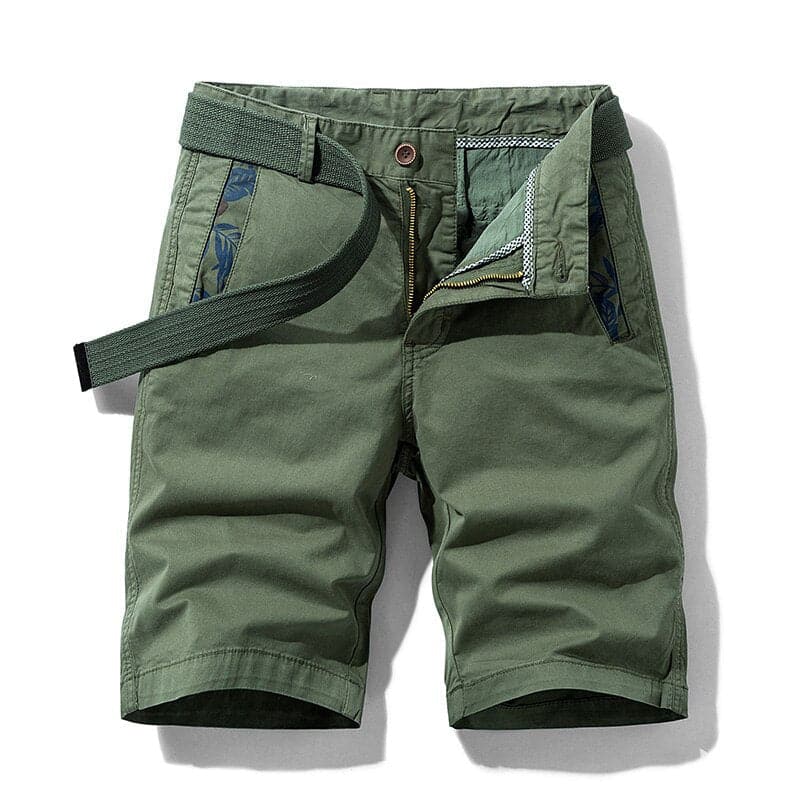 Guillaume | Short décontracté à longueur de genou avec ceinture et poches latérales - Image 10