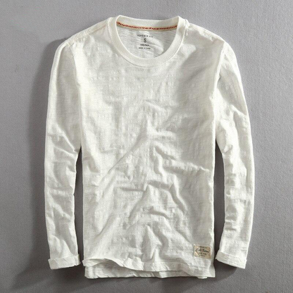 Cyrille | T-shirt à manches longues et col rond pour homme - Image 4
