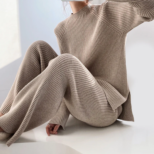 Mireille | Ensemble de Pantalons Larges pour Femmes - Image 1