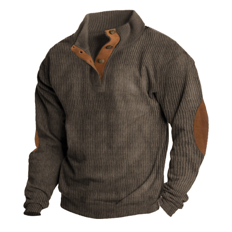 Eugène | Pull Homme Col Zippé - Coudières - Image 2