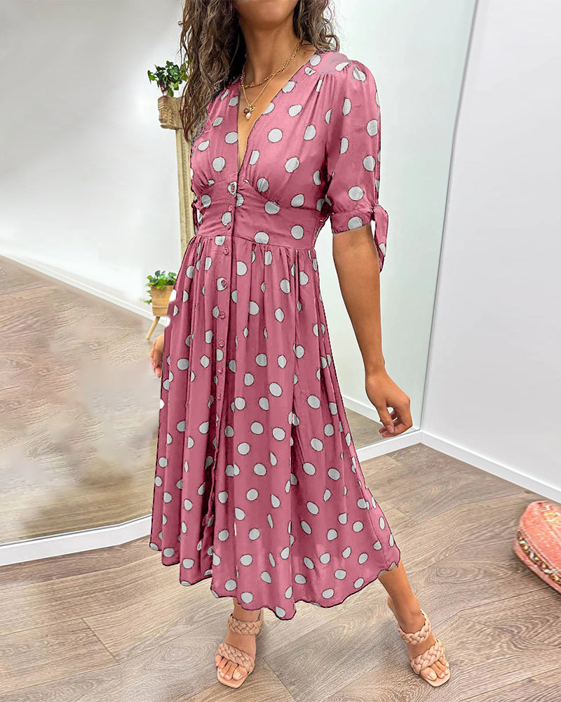 Clara | Robe midi élégante en duvet - Image 10